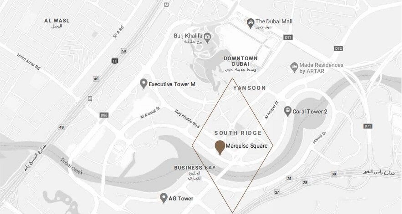 Located in Burj Khalifa District - Provident Estate