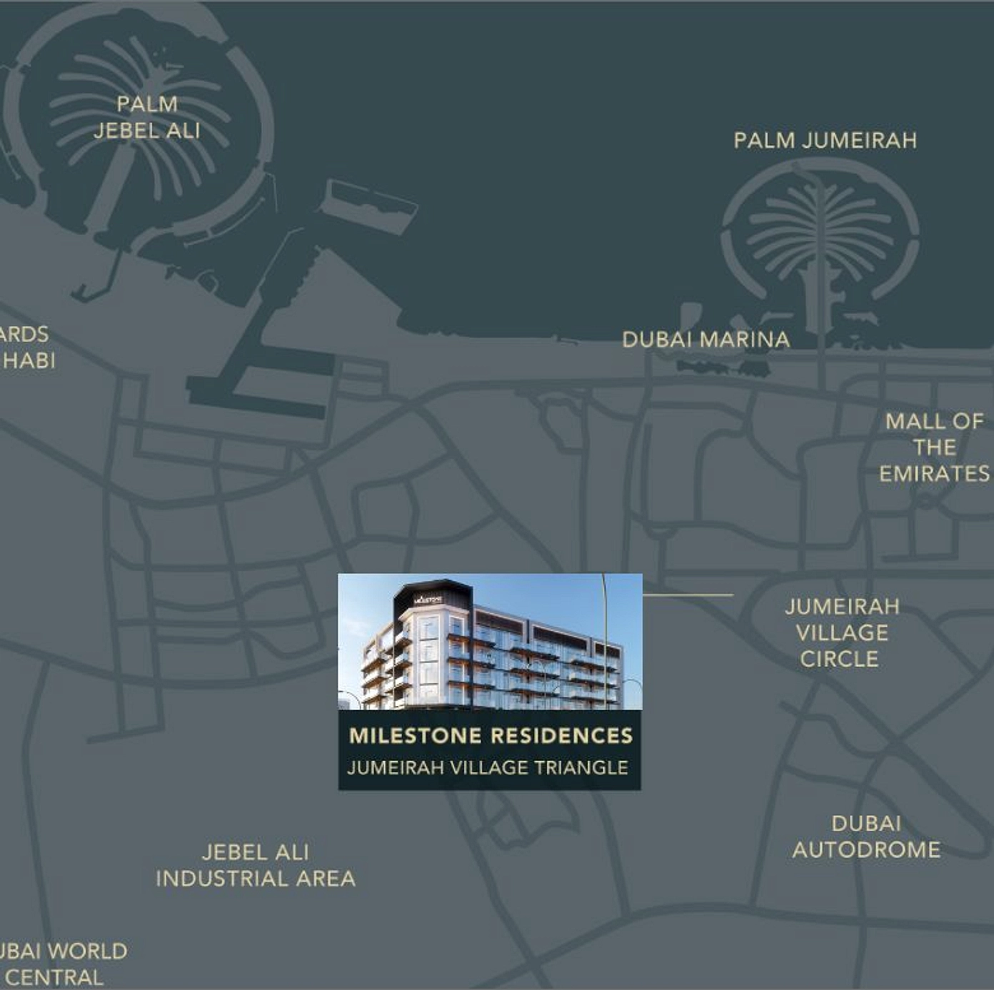 A Modern Low-Rise Tower in Jumeirah Village Triangle - Provident Estate