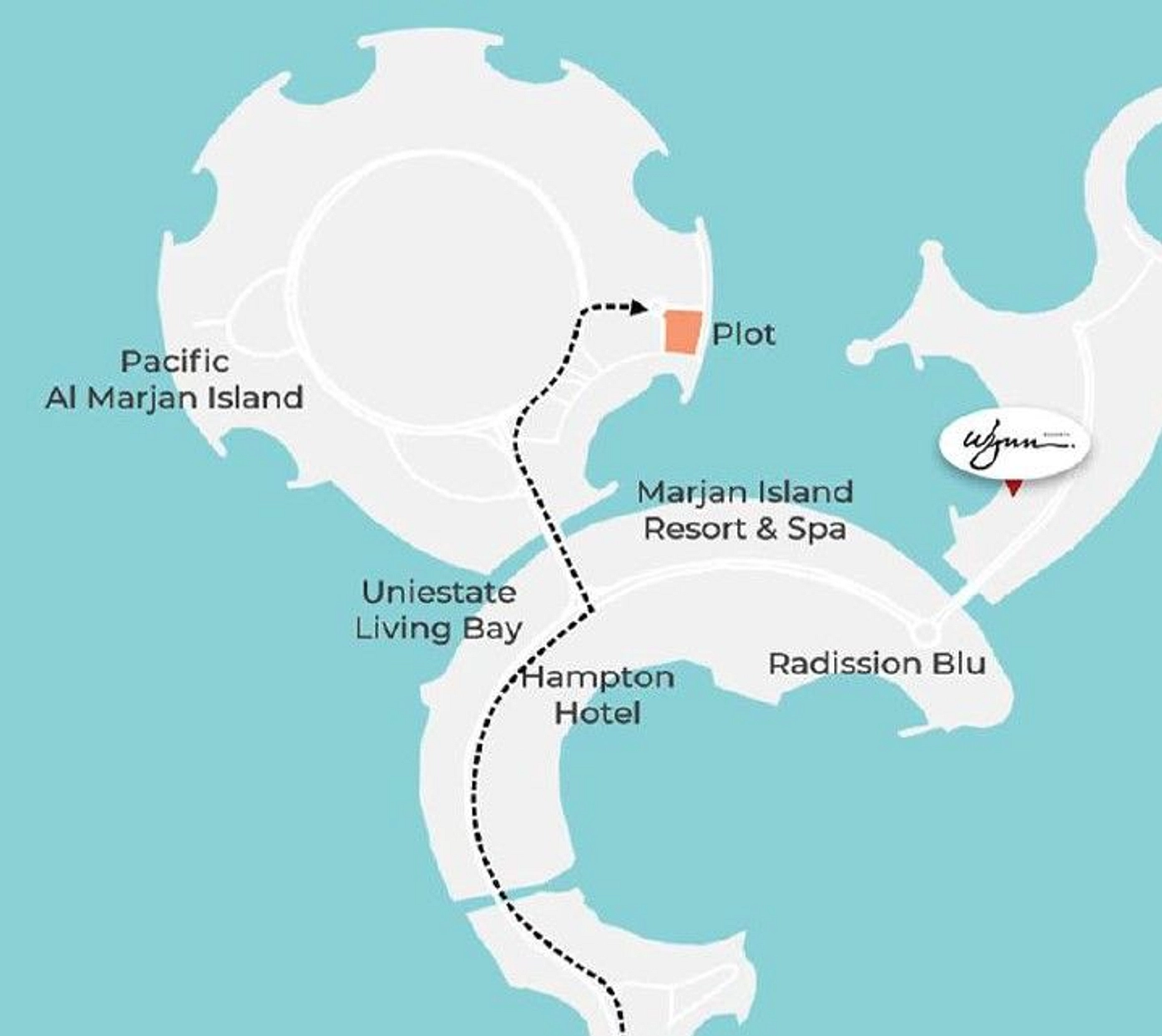 Exclusively located on Al Marjan Island - Ras Al Khaimah - Provident Estate