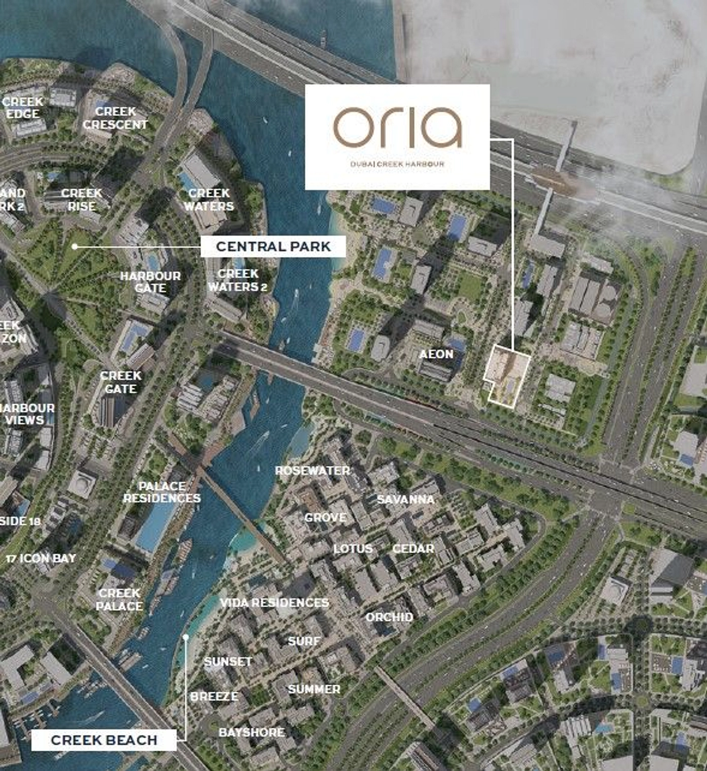 Unmatched Accessibility at Oria Emaar Dubai. - Provident Estate