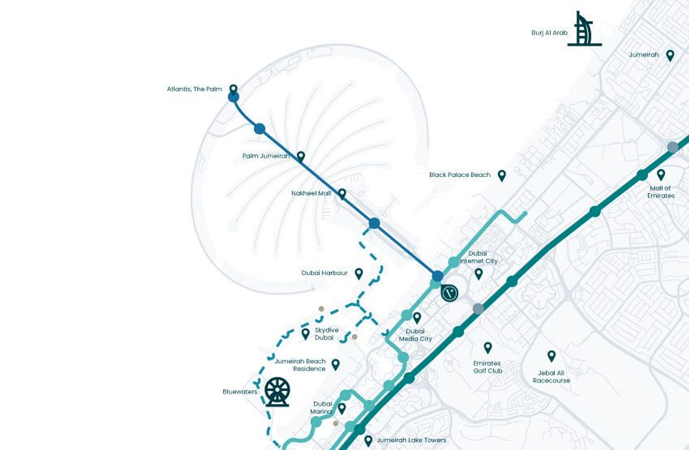 Close to Media City, Internet City and JBR. - Provident Estate