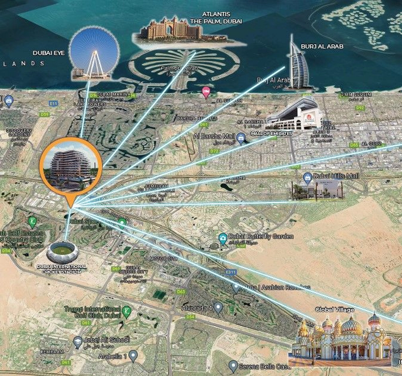 Located in Dubai Production City - Provident Estate