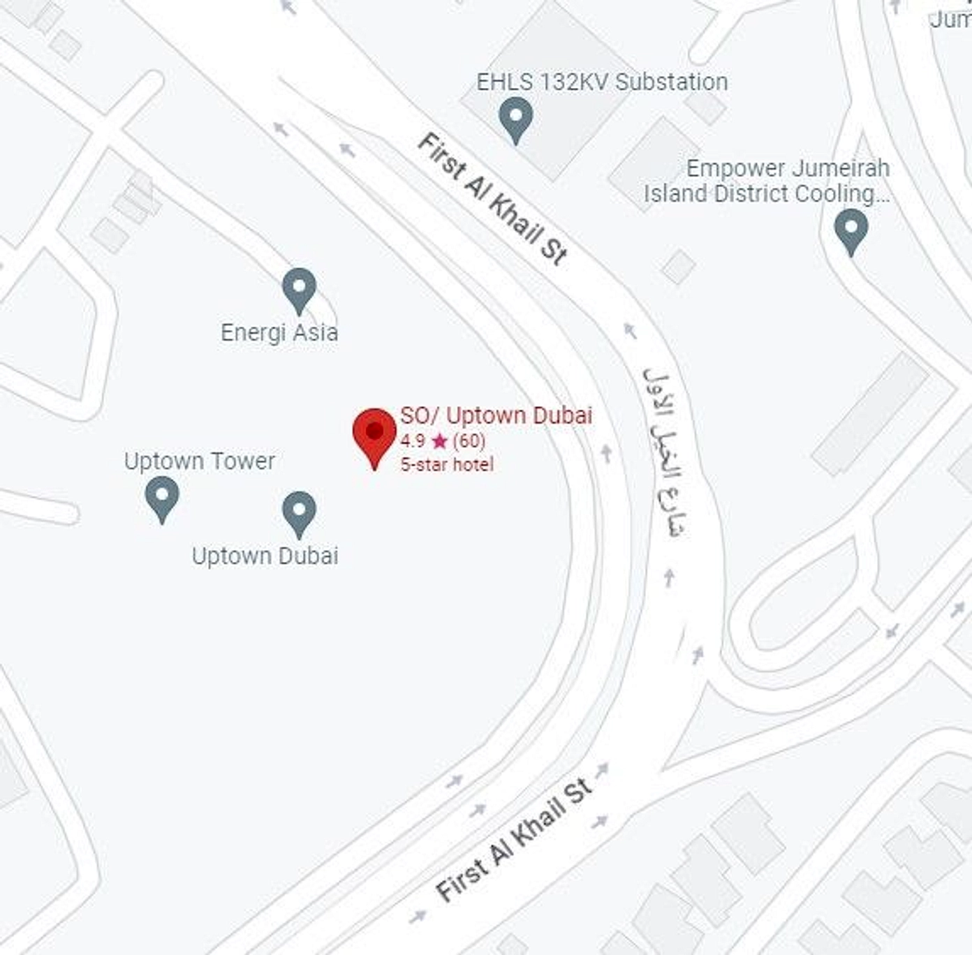 Direct connectivity to Sheikh Zayed Road - Provident Estate