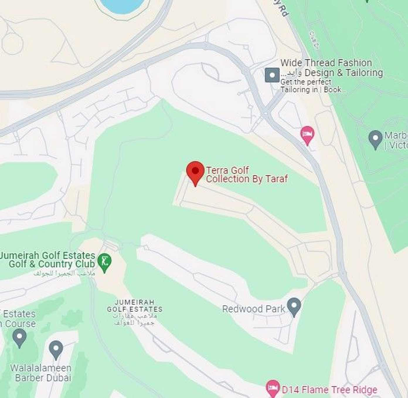 In the heart of Jumeirah Golf Estates - Provident Estate