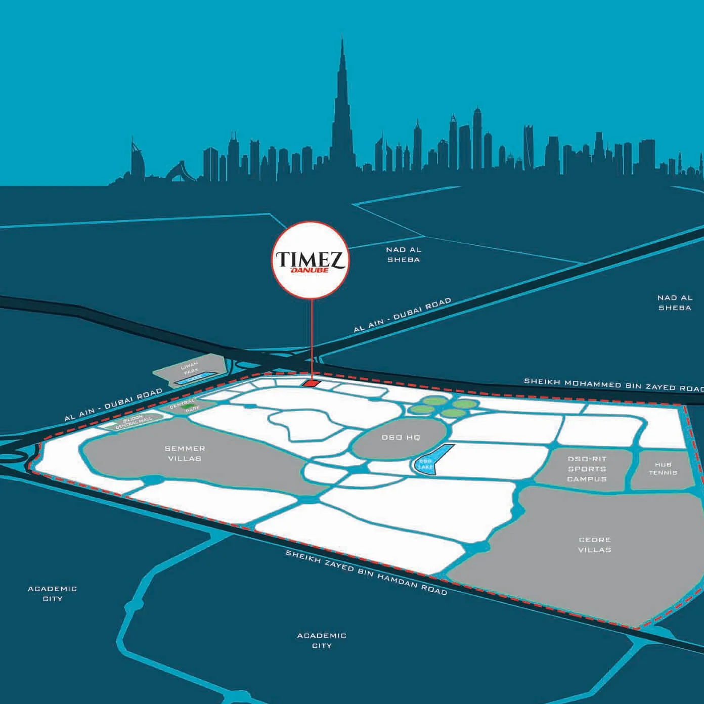 Elegant Apartments in Dubai Silicon Oasis With Private Pool - Provident Estate