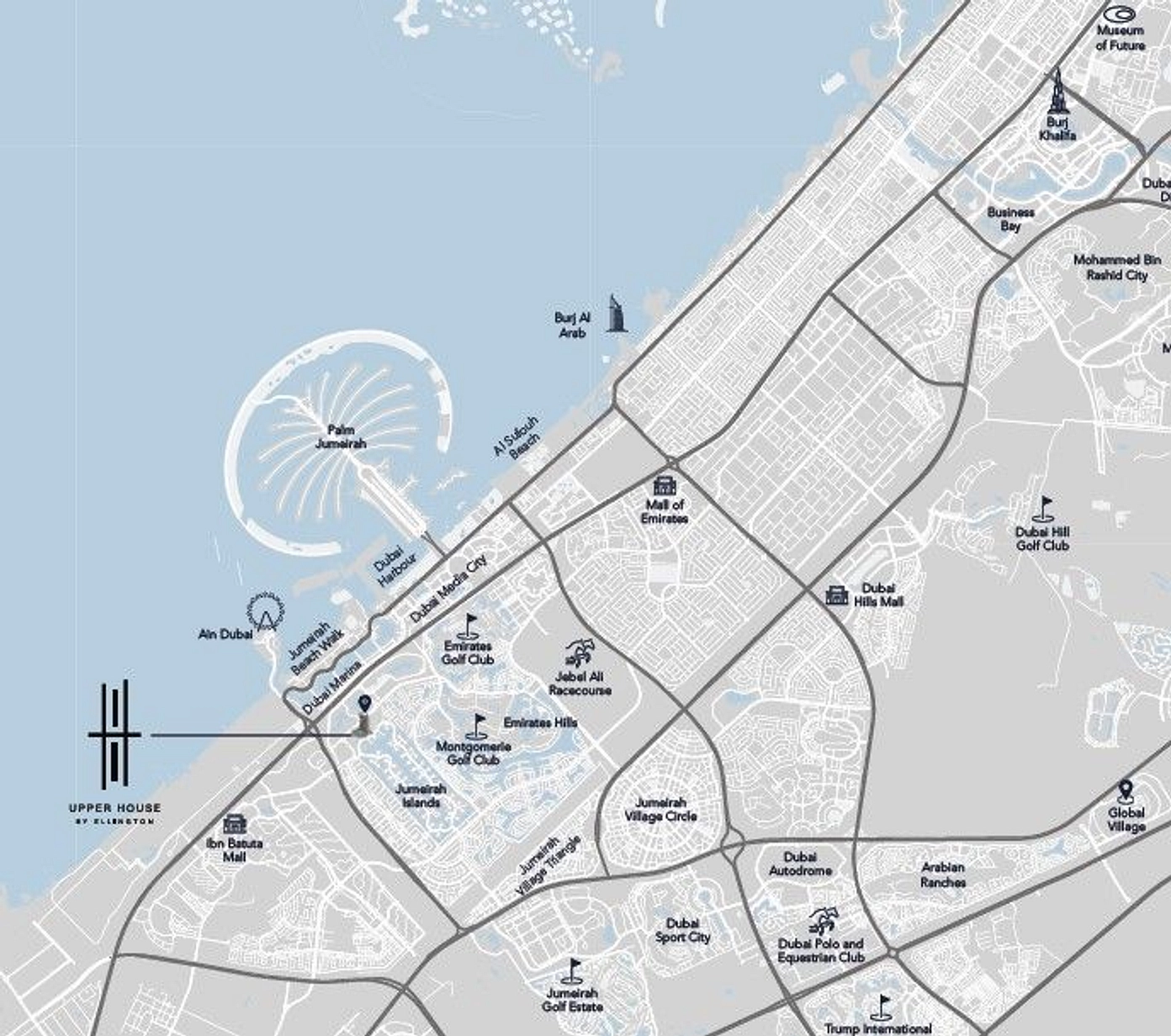 Situated in Dubai's most exclusive location - Provident Estate