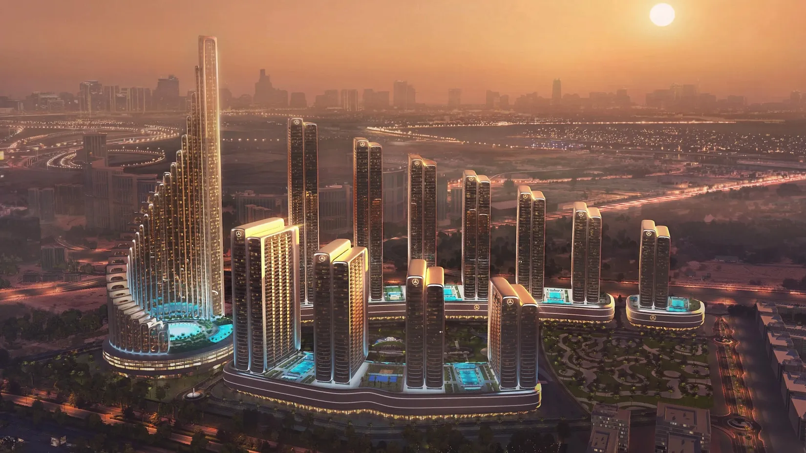 Mercedes-Benz Places Binghatti City - Provident Estate