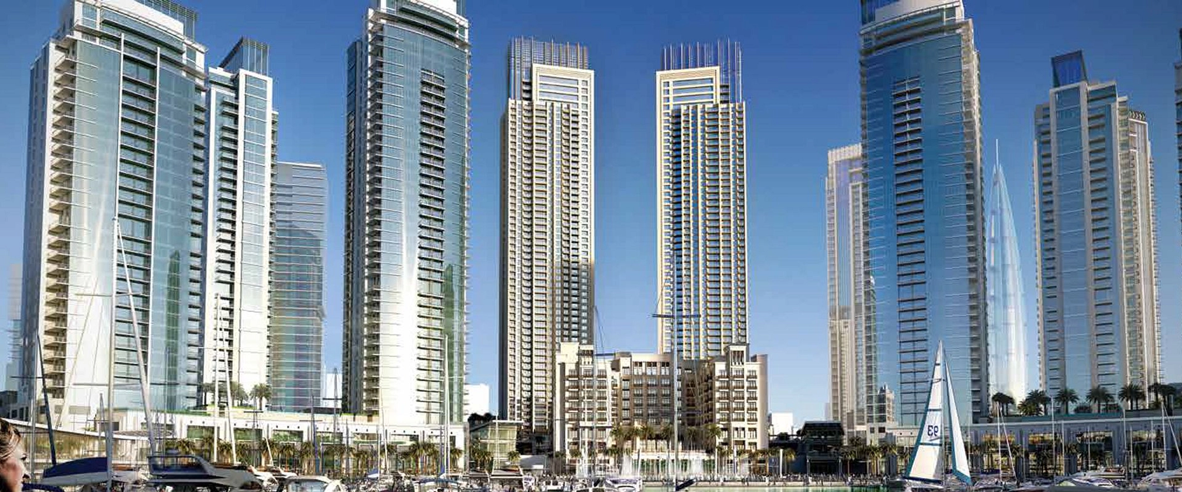 Picture of Off plan apartment for sale with 3 bedrooms in Harbour Views at AED On ...