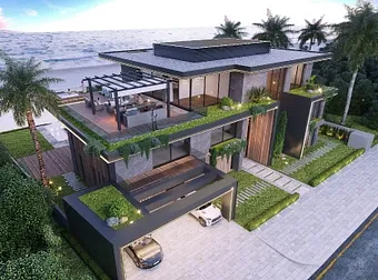 apartment, villa, mansions