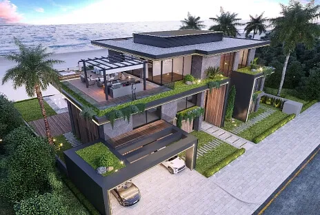 apartment, villa, mansions