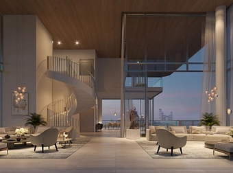 penthouse, apartment